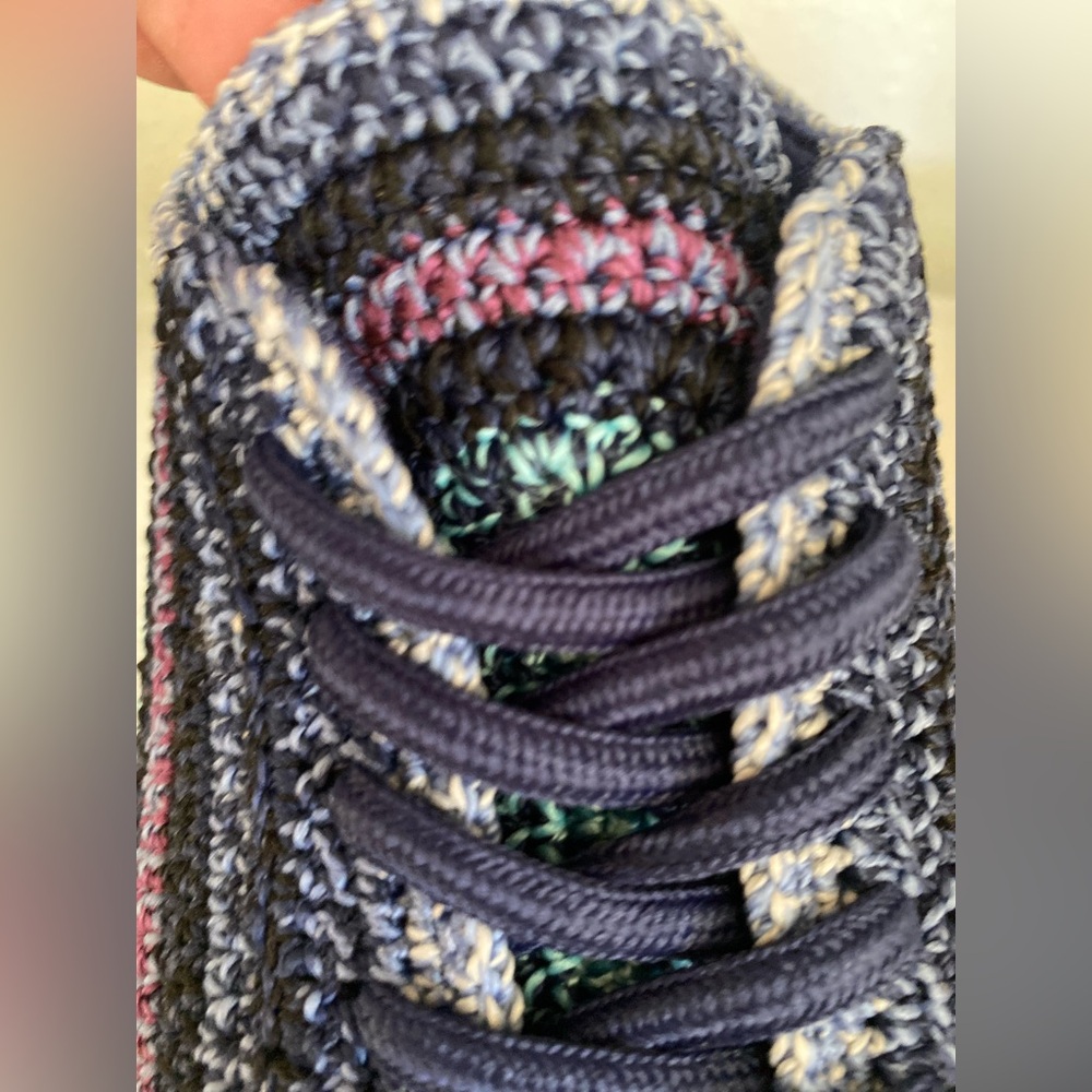 THE SAK .. WOMENS Blue and Purple Knit Sneakers - Picture 9 of 16